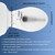 Bidet Seat for Elongated Toilet Seat Non-Electric Soft Close