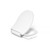 Bidet Toilet Seat, White, Quiet-Close Lid Prevents Slamming, Easy