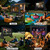 16 Feet Inflatable Projector Screen Outdoor Inflatable Movie Screen with Blower Carry Bag