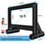 16 Feet Inflatable Projector Screen Outdoor Inflatable Movie Screen with Blower Carry Bag