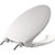 Heavy Duty Open Front Toilet Seat