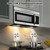 30" Over the Range Microwave Oven, ThermoMate 1.7 Cu. Ft. Capacity Microwave Over the Stove with One Touch, 1000 Cooking Watts, 300 CFM, 10 Power Levels, LED Lighting, Stainless Steel
