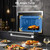 24 Inch Built in Microwave Convection Oven,1.6 Cu.Ft Wall Microwave Ovens