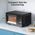 COMFEE' EM720CPL-PMB Countertop Microwave Oven