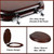 Toilet Seat Metal Hinged Easy Clean Anti-scratch American Standard(Elongated,Dark