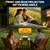 120 inch Outdoor Projector Screen with Stand, Portable Projector Screen Outdoor with Sand Bag for Backyard