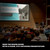 KODAK Projector Screen | 100” Fixed Frame Home Projection Screen with Black Velvet Frame, Durable PVC & Wall Mount Kit