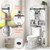 Toilet Storage Cabinet, Farmhouse Storage Cabinet