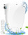 Toilet Seat, Electric Elongated Ecoseat with Four Cleaning Modes