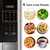 Digital Microwave Oven with Turntable Push-Button Door