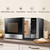 Digital Microwave Oven with Turntable Push-Button Door