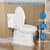 Toilet Seat for Elongated Toilet, PP Non-Electric Cold Water Bidet