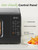 Countertop Microwave Oven with 11 power levels, Fast Multi-stage Cooking, Turntable Reset Function