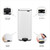 Trash Can | Soft Beige | Light-Pedal, Soft-Close Kitchen Trash Can