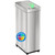 Trash Can with Lid and Odor Filter, Dog Proof Stainless Steel