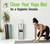 Stainless Steel Disinfecting Wipes Dispenser Floor Stand - Large Capacity Gym Wipes