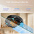 2 in 1 Mopping Robot Vacuum Cleaner,Dustbin and Watertank, for Pet Hair,Hard Floors and Low Pile Carpet Black