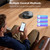 2 in 1 Mopping Robot Vacuum Cleaner,Dustbin and Watertank, for Pet Hair,Hard Floors and Low Pile Carpet Black