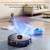 ZCWA Robot Vacuum and Mop Combo, 10000Pa Max Suction, Robotic Vacuum with LiDAR Navigation Smart Mapping