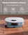 eufy X10 Pro Omni Robot Vacuum and Mop Combo, 8,000 Pa, Dual Mops with 12 mm Auto-Lift and Carpet Detection