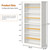 71 Inch Tall 9-Tier Shoe Rack with Adjustable Shelves, Heavy Duty Open Storage Organizer for Entryway Hallway