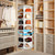 RUNSUNSPRI 7 Tier Rotating Shoe Rack Corner Organizer 360°Rotating Shoe Rack Tower Spinning Shoe Rack Tower for Bedroom