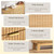 HUANLEGO Shoe Cabinet Storage for Entryway with 6 Flip Drawers, Fluted Narrow Shoe Organizer with Wooden Legs