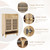 43.9" Tall Shoe Storage Cabinet with 2 Doors & Drawer, Freestanding Shoe Organizer Cabinet with 3 Adjustable Shelves