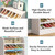 Tribesigns Shoe Rack, 8-Tier Tall Shoe Shelf, Wooden Shoe Storage Cabinet, White