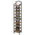 YATINEY 10-Tier Tall Shoe Rack, Vertical Shoe Organizer for Small Spaces, Wooden Shoe Shelf for Entryway