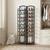 YATINEY 10-Tier Tall Shoe Rack, Vertical Shoe Organizer for Small Spaces, Wooden Shoe Shelf for Entryway