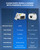 Ultrasonic Cleaner with Knob, Total 760W Professional Industrial Auto
