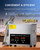 Ultrasonic Cleaner, 0.8 gal Digital Sonic Cavitation Machine, 120W Stainless Steel