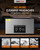 Ultrasonic Cleaner for Elongated Objects, 240W Professional Ultrasonic Parts