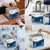 120W Ultrasonic Jewelry Cleaner 40kHz with Heater Timer and Degassing