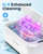 Ultrasonic Jewelry Cleaner, Dual Modes with Degas Function, for Jewelry, Glasses