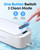 Ultrasonic Jewelry Cleaner, Dual Modes with Degas Function, for Jewelry, Glasses