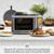 Breville BMO870BSS Combi Wave 3-in-1 Microwave, Air Fryer and Convection Oven