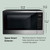 Panasonic Compact Microwave Oven with 1100 Watts of Cooking Power