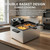 Electric Deep Fryer for Home Use, 1800W Stainless Steel Countertop Fryer with 5L Oil Tank