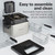 Hamilton Beach Electric Deep Fryer with 3 Baskets and Lid, 4.5 Liters / 19 Cups Oil Capacity