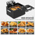 4.9 Liters/20 Cups 1800W Large Electric Deep Fryer with 3 Frying Baskets