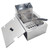 Electric Deep Fryer with Basket for Home Use, Countertop Commercial Deep Fryer
