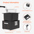 1800W 5 Liters/21 Cups Large Electric Deep Fryer with 3 Frying Baskets