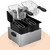 SUSTEAS Deep Fryer, 2 Baskets Electric Oil Fryer with 5.4QT/6L,3000W Timer Control Adjustable Temperature