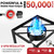 18QT Outdoor Propane Fish Fryer | 50,000 BTU Propane Deep Fryer