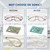 Cleaning Machine-Ultrasonic Jewelry Cleaner with Digital Timer and Basket