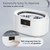 Ultrasonic Jewelry Cleaner, 48kHz High Frequency Sonic Jewelry Cleaner Machine