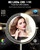 Makeup Mirror with Lights, Height Adjustable Lighted Magnifying