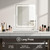 Vanity Mirror with Lights, Height-Adjustable & 360° Rotation, 1/10X